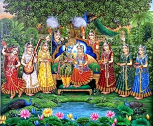 Shree Radha Ashta Sakhi Name in Odia